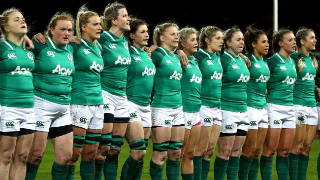 Irish Women Line Up